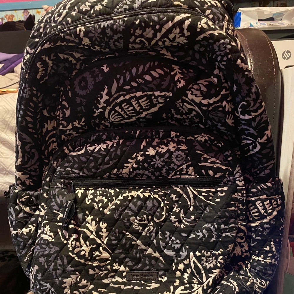 Vera Bradley Paisley Noir Backpack